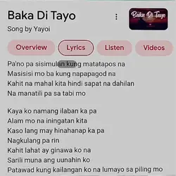 Baka Di Tayo