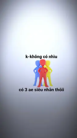 3 ae siêu nhân 1 ảnh