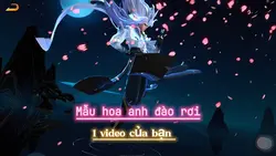 Mẫu hoa anh đào rơi🌸