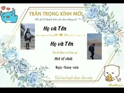 trend tạo thiệp cưới