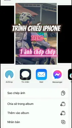 Trình chiếu iPhone 