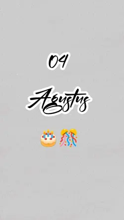 hbd 04 Agustus