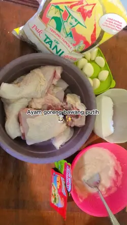 Ayam goreng B. putih