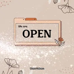 we are open 1:1