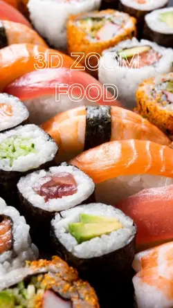 3D zoom Food
