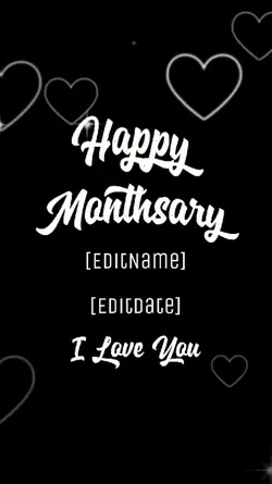 Happy Monthsary