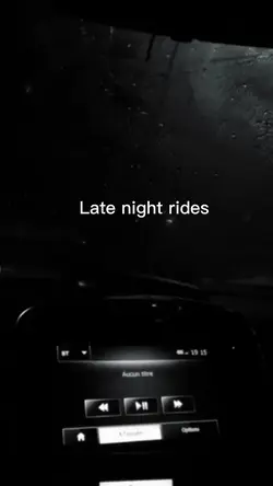 Late night rides