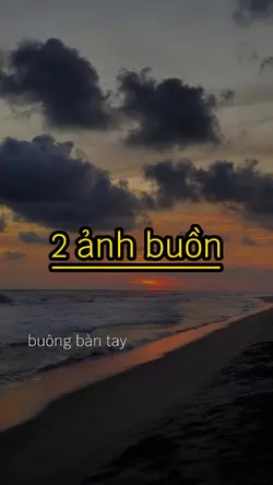 Mẫu 2 ảnh buồn