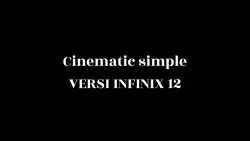Cinematic INFINIX 12