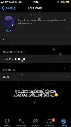30/6 about whatsapp 