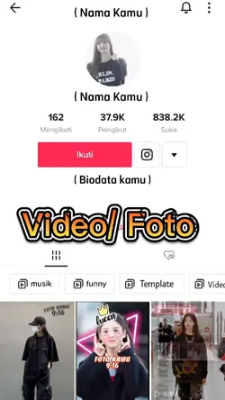 Profil Tiktok