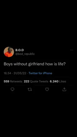 Boys without gf