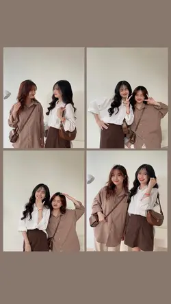 Mẫu 4 ảnh xinh chill
