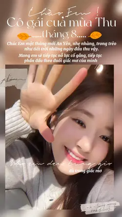 Cô gái tháng 8