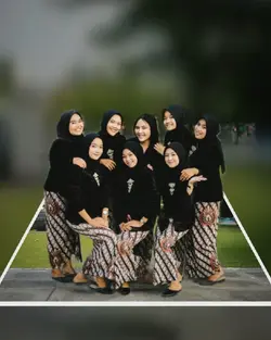 foto bersama keren