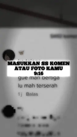 Masukkan SS Komenmu