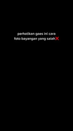 Cara Foto Bayangan