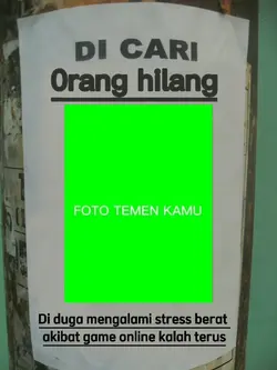 ganti foto temen
