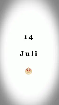 HBD,14 JULI