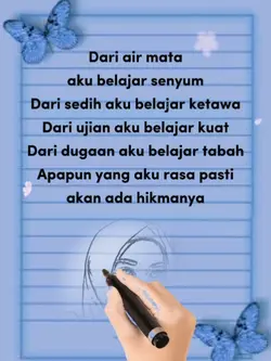 tangan menulis
