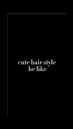 cute hair style