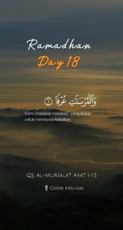 Ramadan Day 18