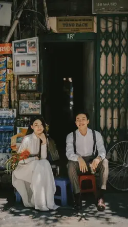 prewedding vintage