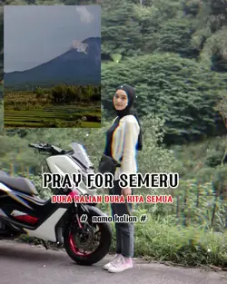 Pray for Semeru 