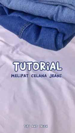 Tips melipat celana