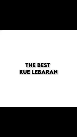 The best Kue lebaran