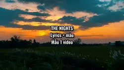 Lyrics màu sunset