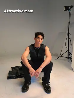 Attractive man😎 
