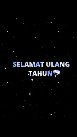 selamat ulang tahun