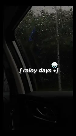 Rainy day 🌧