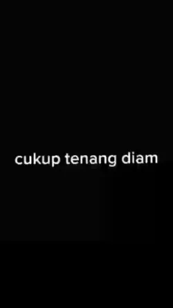 cukup tenang