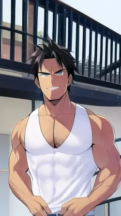 VERSI COWOK MUSCLE