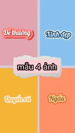 mẫu trạng thái 4 ảnh
