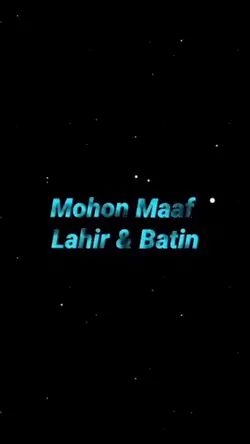 Pantun Lebaran
