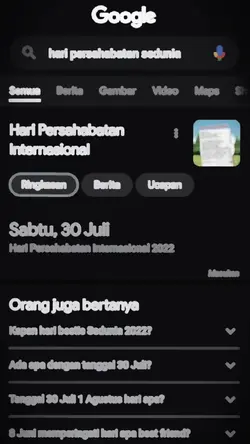 hari persahabatan 