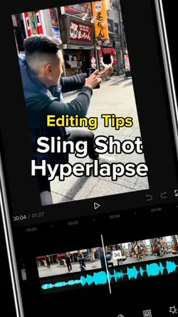 Sling Shot Hyperlapse! 📱🔥