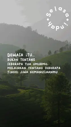 Dewasa itu..