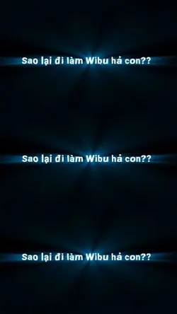 Sao lại làm Wibu