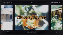 Classic film reel
