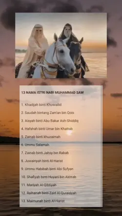 13 Istri Nabi