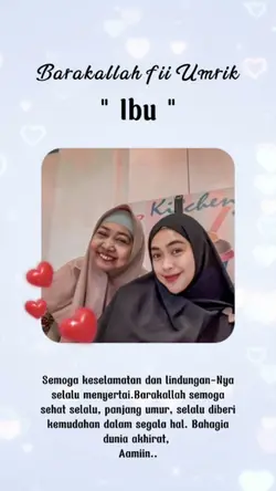 ucapan ultah utk ibu