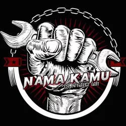 logo nama keren