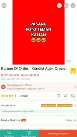 Jual Teman Di Shopee