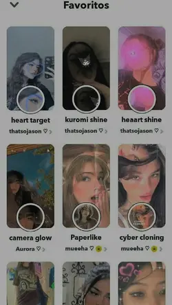 Filter Snapchat