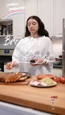 breakfast story vlog