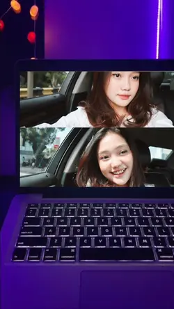 foto dalam laptop